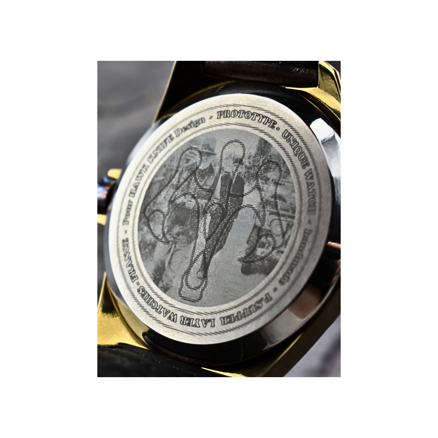 Montre personnelle de Hawk