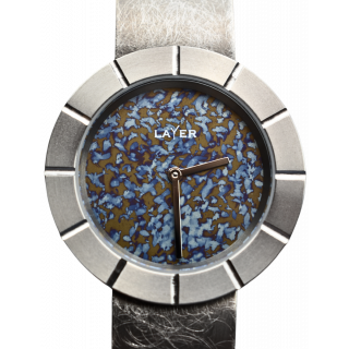 Montre full titane pièce unique