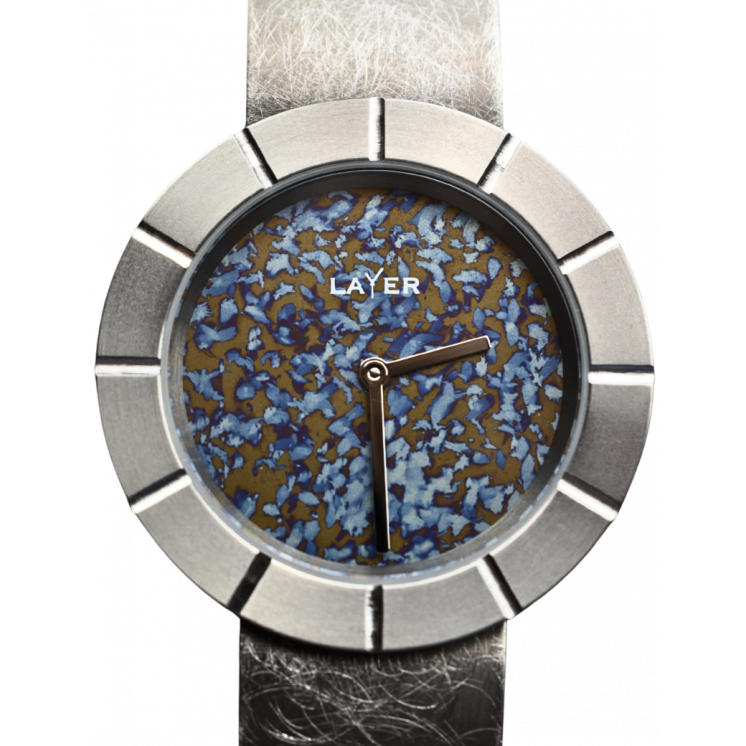 Montre full titane pièce unique