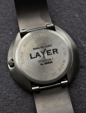 Unique full titanium watch