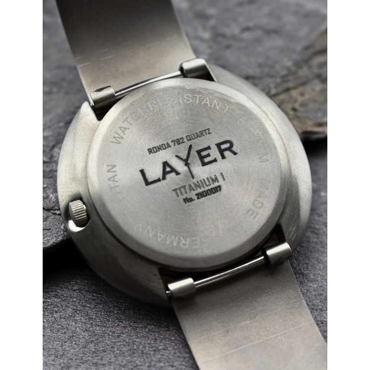 Unique full titanium watch