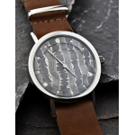 Unique damascus watch