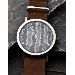 Unique damascus watch