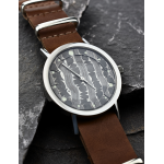 Unique damascus watch