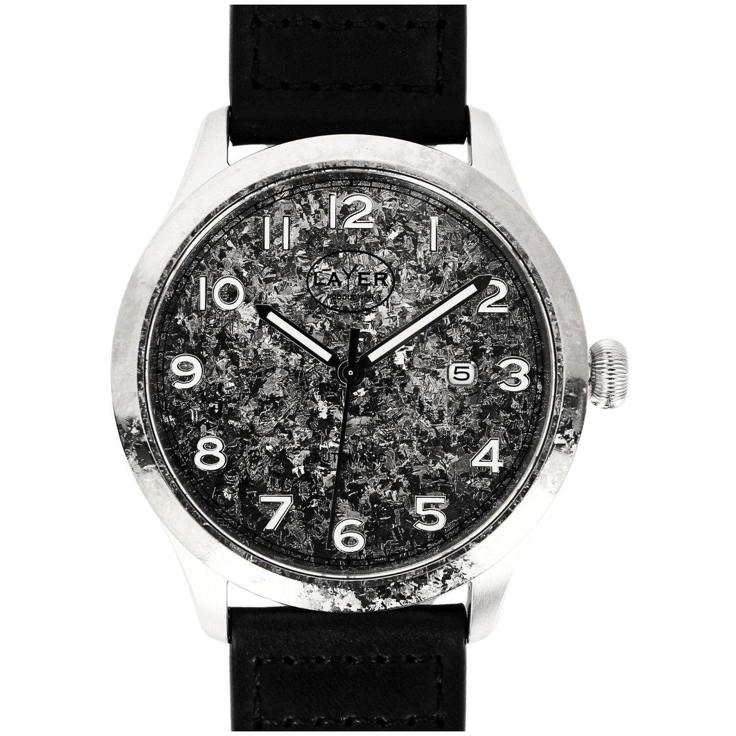 LAYER Production - LWPCT - Automatic watch Crystallized titanium