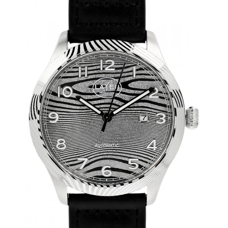LAYER Production - LWPSD - Automatic Damascus stainless steel watch